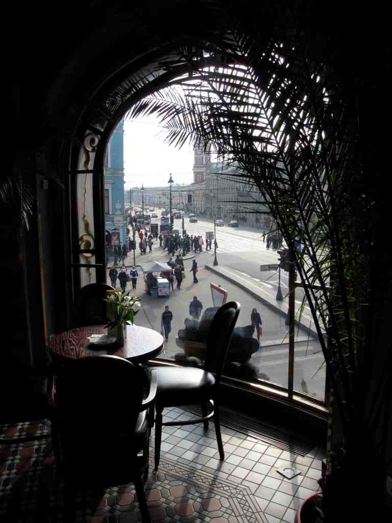 StP-Out the window of the Cafe Singer, early